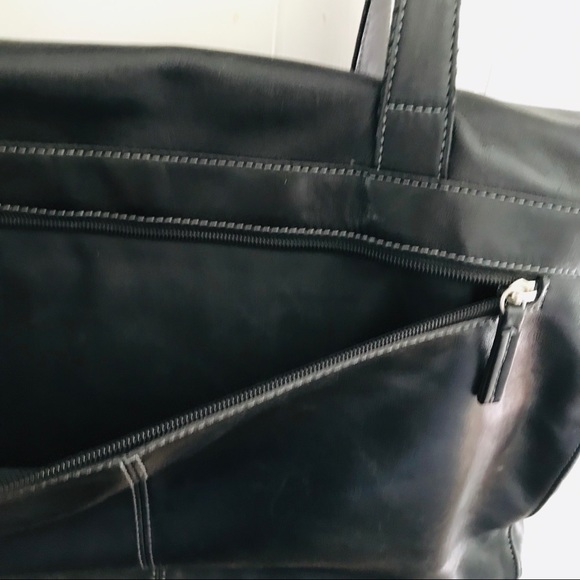 Tignanello Leather Laptop Two Strap Shoulder Bag - Picture 6 of 8